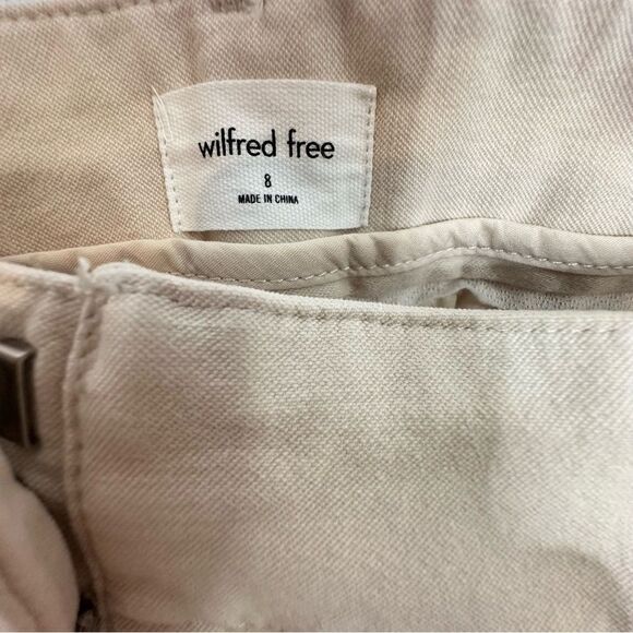 Aritzia Ascent Cream High Waist Pants by Wilfred Free | Size 8 - Picture 8 of 8